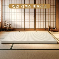 천연 라텍스 매트리스 적당한 두께 가정용 탄력 침매트