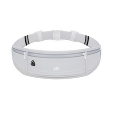모노치 슬림핏 러닝벨트 허리쌕 힙색, 1개, 라이트그레이