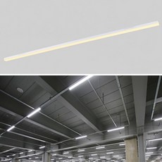 비츠온 LED 주차장등 90W 1800mm 전구색 일자등 실내조명 공장등 추천