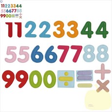 BP 숫자 기본 펠트숫자, 1개