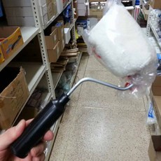 수성페인트 롤러붓 4in 로러 페인트롤러 페인트로러