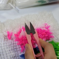 추천 옷수선 실밥제거 플라스틱 쪽가위 미니쪽가위 바느질가위 수선가위 실가위 수예 공방 문화 센터 뜨개질 필수 문센 입문 초급 초보, 1개, 단품