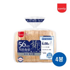 삼립 56시간 저온숙성 탕종 숙식빵, 420g, 4개