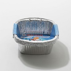 꿀이맘 직화 간편한 알루미늄 만능 일반냄비 정사각1호 6P 한강라면, 1개, 1cm, 1