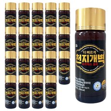 실시간 숙취해소 리뉴얼 더 빠르게 천지개벽 숙취해소 음료, 20개, 100ml
