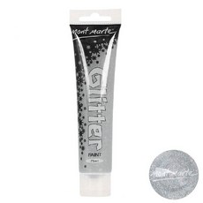 키즈맘아트 미술놀이 몽마르뜨 반짝이 물감 75ml은색 미술놀이 물감 물감놀이 유아미술 유아물감+노드커머스Shop, 빠른배송