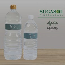 솔잎증류수 송수 유기농 무송진 무농약 솔잎차 솔잎 착즙액 1.8L(리뉴얼), 1.8L