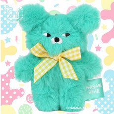 [정품] 와사비베어 인형 키링 8cm 1개