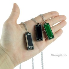 하모니카 목걸이 미니하모니카, 그린