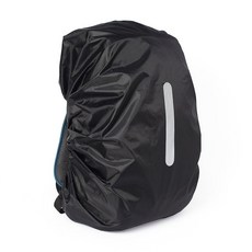 우천시 배낭 보호를 위한 방수 레인커버 26L~40L 사이즈 호환 리플렉터 백팩 덮개, 단일색상*1개*26L