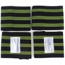 안전 2p 작업각반 형광 각반밴드 현장각반 밴드, 1개, OP  기본형