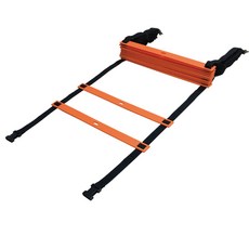 NORDITION 6M步伐訓練跳格梯(14格)-台灣製附收納袋 敏捷梯 繩梯 步伐訓練 調整式 田徑球隊 跳格子, 1個