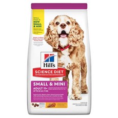 希爾思 SD 小型及迷你 高齡犬飼料 適用於25磅以下小型及迷你犬種, 1個, 4.5LB／2.04kg