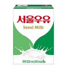 서울우유 멸균 흰우유, 200ml, 1개