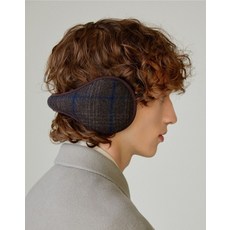DAKS MEN'S ACCESSORIES 브라운 로고자수 울혼방 귀마개 DBHE5F951W2, XXX