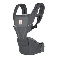 ERGOBABY 에르고베이비 알타 힙시트 올 포지션 아기띠 메쉬형 신생아~48개월 그래파이트 그레이