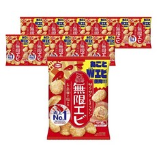 龜田製菓 無限蝦餅 16片入, 12個, 73g