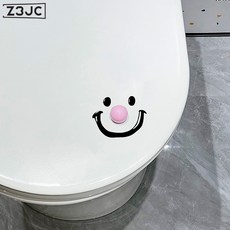 Z3JC YZT5059 笑臉小丑馬桶提蓋器馬桶蓋掀開創意家用廁所貓爪把手防髒, 如圖