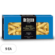데체코 구르메라인 푸질리, 500g, 9개