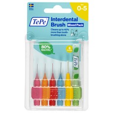 테페 스웨덴 치간칫솔 i형 오리지널 믹스 0.4~0.8mm, 1개, 6개입, 0.4mm