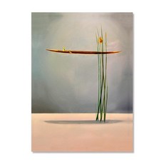 어책 어초급 어교구 스타일 골드 보트 캔버스 포스터 추상 자연 풍경 그림 프린팅 북유럽 벽 예술 방 홈 장식, [01] 20x35cm No Frame, [07] 07