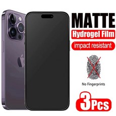 3Pcs 무광택 하이드로 겔 필름 IPhone 14 11 12 13 Pro Max 미니 화면 보호기 IPhone XS MAX X XR 15 16 7 8 Plus SE 유리가 아님, [00] 3Pieces, [00] Matte Hydrogel Film, [00] For iPhone 14