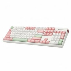 앱코 3모드 퀵스압 유무선 기계식 키보드, 피오니, A108K, 맘모스축