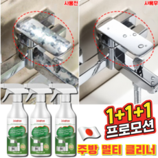 [일본기술] 주방 멀티 클리너 초강력 기름때제거제 멀티키친 클리너 항균률 99.99%, 2개, 100ml