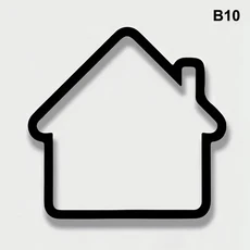 쓰레기통 번호 스티커 자가 접착식 휠리빈 차고 데칼 DIY 자유 조합 방수, 18 B10