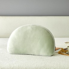 모던하우스분당점 말랑찰떡 반달베개 민트 55x35, 상세설명참조, 1개