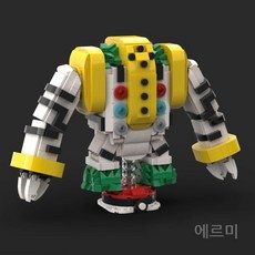 레고 호환 블록 MOC 머리 포켓몬 신수 조립 모델 장식품 DIY, 레지 치카스 1256pcs, 1개