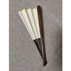 8寸 棕竹文玩摺扇, 如圖所示, 1個