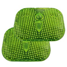 국산 성진 마그네트 지압매트 비너스콤비 발마사지, 2개, 그린