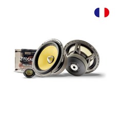 FOCAL ES165K2 6.5寸兩音路分離式套裝喇叭-音寶公司貨, 1個