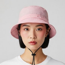 스내플 초경량 심플 무지 서플렉스 버킷햇 등산모자(6컬러), 핑크
