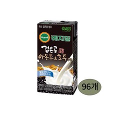 베지밀 검은콩 아몬드와호두 190ml x 96팩, 96개