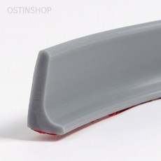 오스틴샵 L자형 실리콘 물막이 높이 3cm (그레이) 씽크대물막이