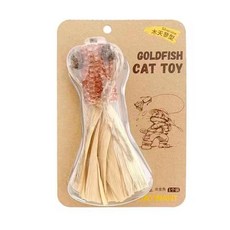 CATWANT 生日蛋糕貓咪玩具, 王米金魚, 1個