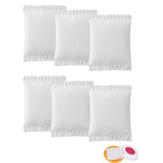 2 기저귀 통 탈취 냄새 흡수기 먼치킨 암 및 해머 통과 호환 6팩, 6 Count (Pack of