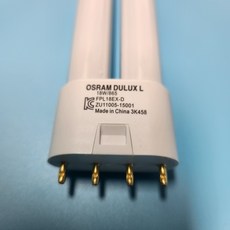 오스람 FPL 18EX DULUX L 18w 865 840 830 주광색 주백색 전구색 삼파장, 18W/865 (하얀빛) 주광색, 1개