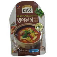 다담냉이된장찌개양념 140G씨제이, 140g, 1개