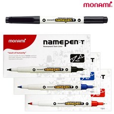 모나미 네임펜 T, 흑색, 24개