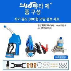 주유건 요소수 기름 정량 셀프 노즐 휘발유 스테인리스, 24v 300w 자기 건 정지 세트, 300, 1L