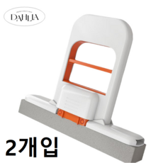 다알리아 작은사이즈 주방 미니 스펀지 스퀴지 청소, 화이트, 2개