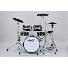 Goedrum Qe6系列 電子鼓 / 台灣製造，多種音色選擇，靈敏鼓面反應，輕巧設計方便收納, 1個