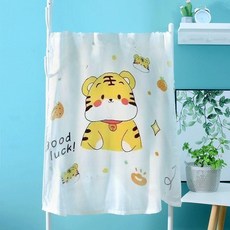 여름 얇은 담요 아기이불 아기침대 아기침대패드 아기토퍼 아기패드, 1개, 16. 대나무섬유-아기 호랑이