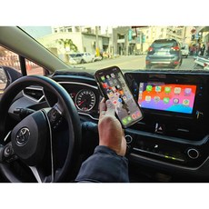 APPLE IBOX 無線CarPlay/Android Auto連接盒 蘋果安卓通用 有線轉無線 支援原車操控 語音助手 適用TOYOTA CC YARIS VIOS, 1個, vios yaris cross, IBOX4