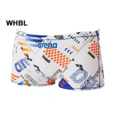 arena TOUGHSUIT彩虹標 男平口泳褲 耐磨 泳裝 AS4FWM26M