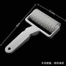 펀처 베이킹 반죽 메쉬 피자 격자 파이 쿠키 모양내기 롤러, 1개, 4_A109 대형 플라스틱 롤러칼