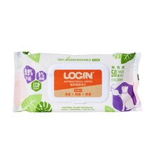 LOGIN 寵物護理濕巾 3合1 除臭抑菌 保濕 貓用 99%抑菌 無香精, 1個, 50抽